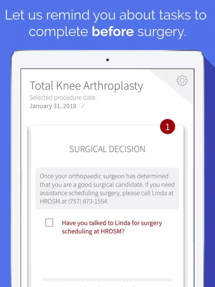 صور HROSM Orthopaedics iPad 