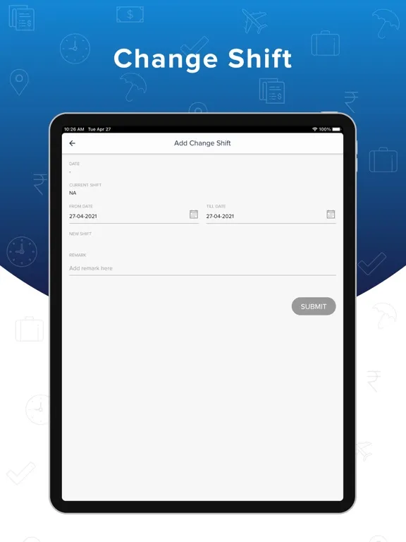ภาพหน้าจอของ FactoHR Mobile Solutions iPad 