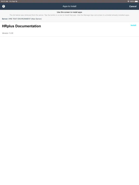 Скриншоты HRplus Apps iPad 