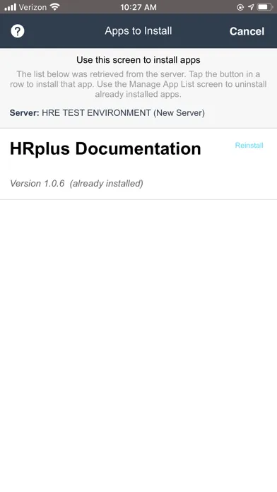Скриншоты HRplus Apps