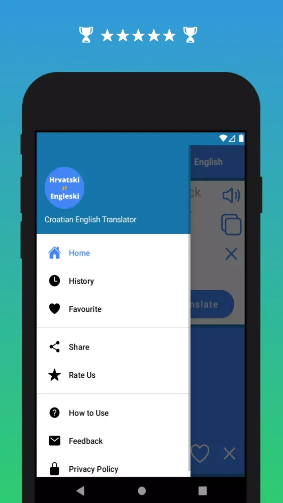 Croatian to English Translator Screenshots