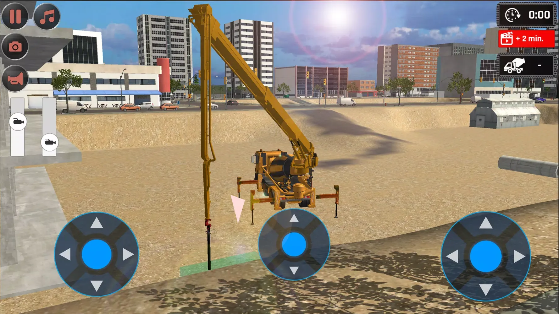 ภาพหน้าจอของ Concrete Mixer Truck Simulator
