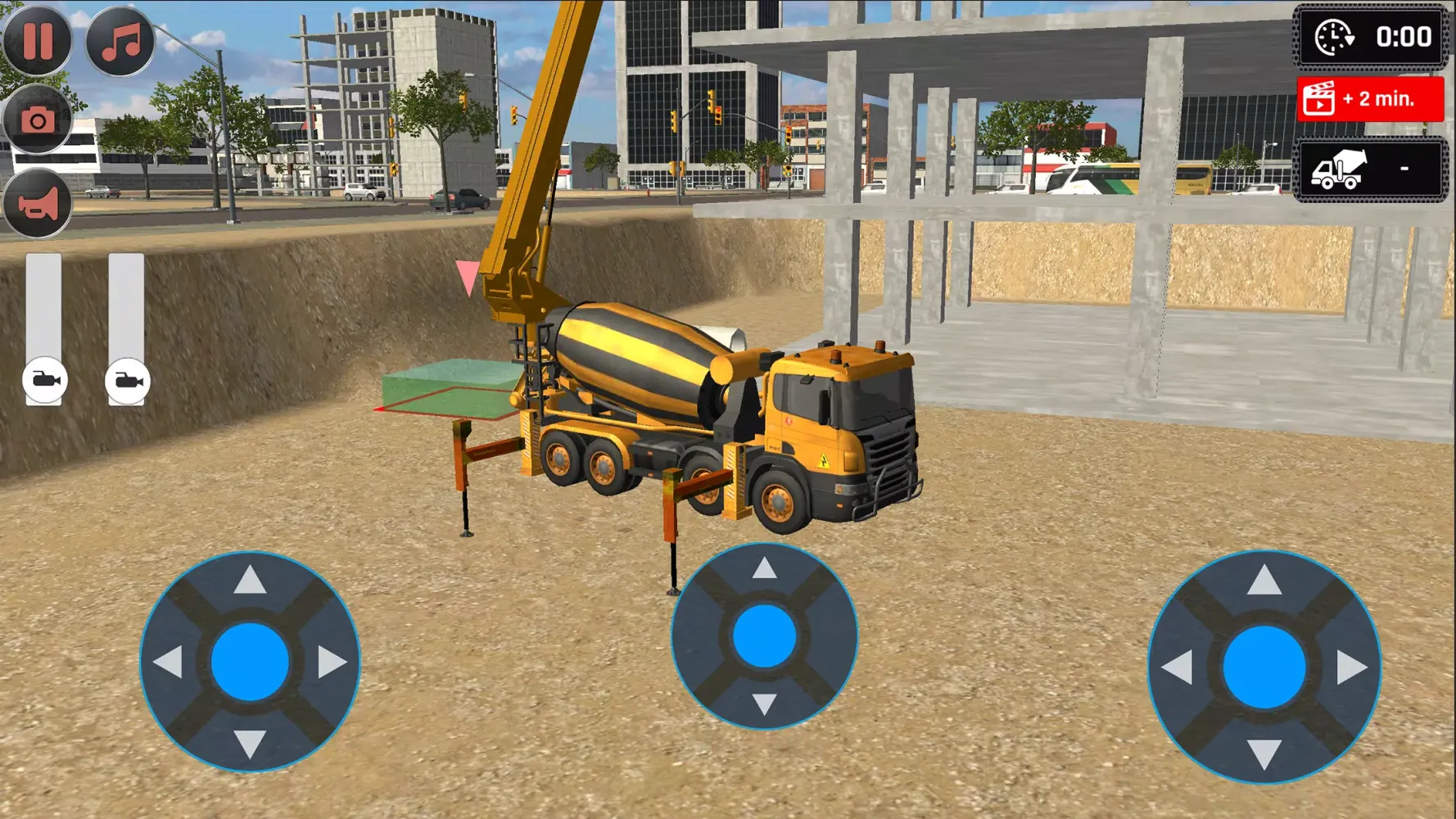 ภาพหน้าจอของ Concrete Mixer Truck Simulator