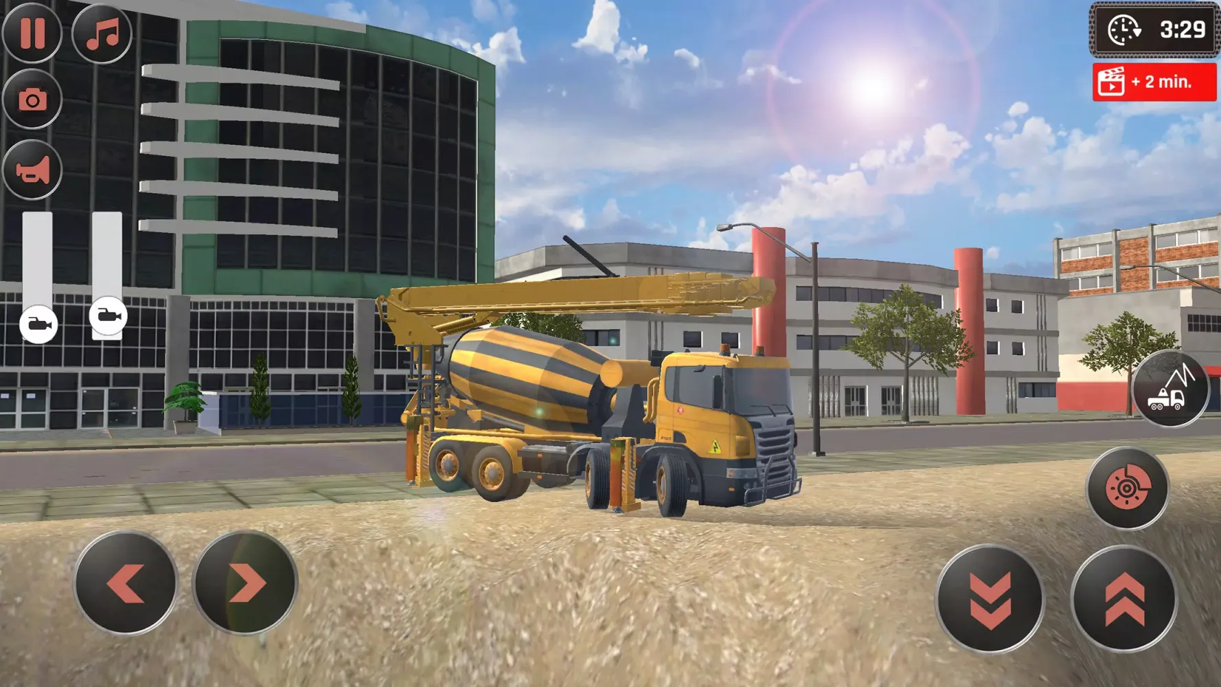ภาพหน้าจอของ Concrete Mixer Truck Simulator