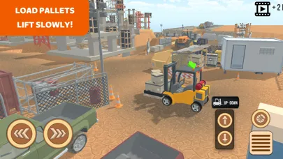 Tangkapan skrin Forklift Driving Ultimate