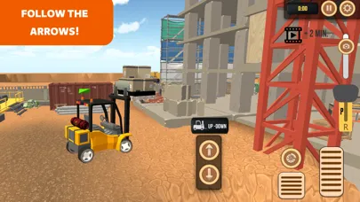 Tangkapan skrin Forklift Driving Ultimate