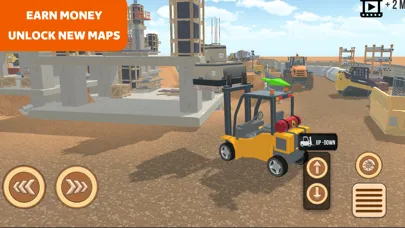Tangkapan skrin Forklift Driving Ultimate