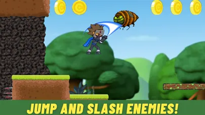 Tangkapan skrin Jungle Ninja Adventure