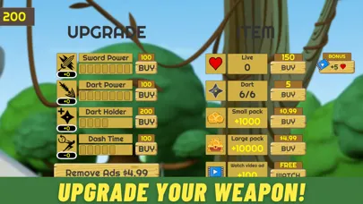 Tangkapan skrin Jungle Ninja Adventure