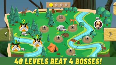 Tangkapan skrin Jungle Ninja Adventure