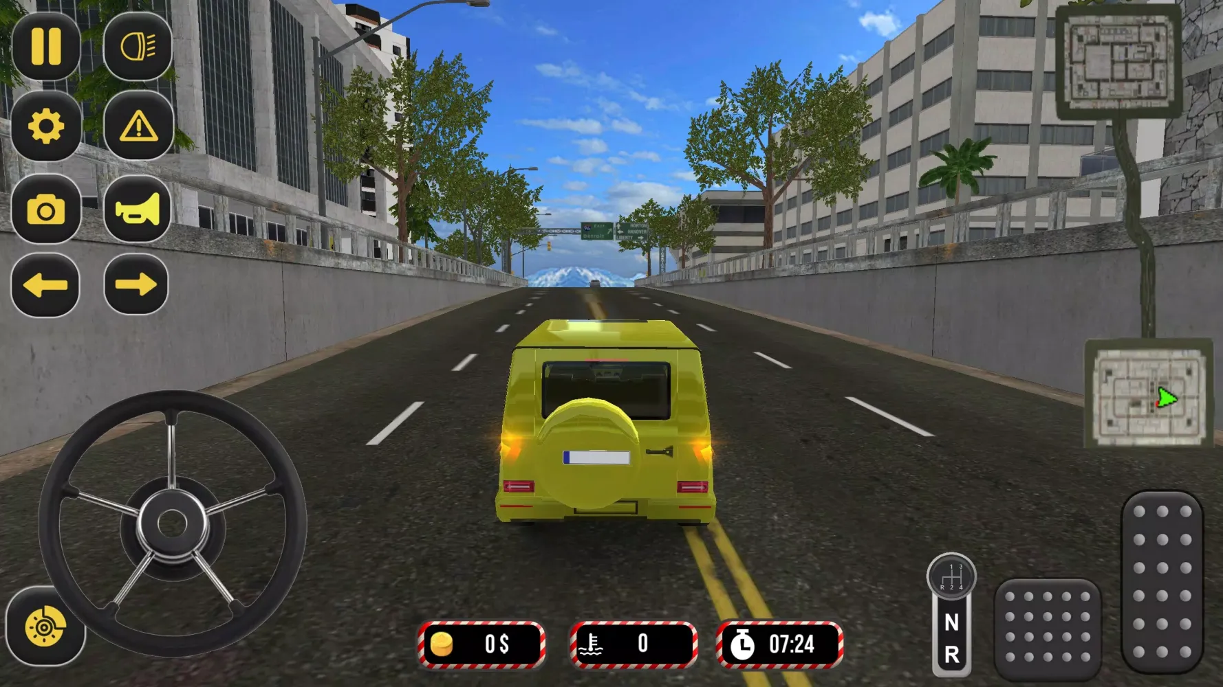Скриншоты Luxury Taxi Simulator