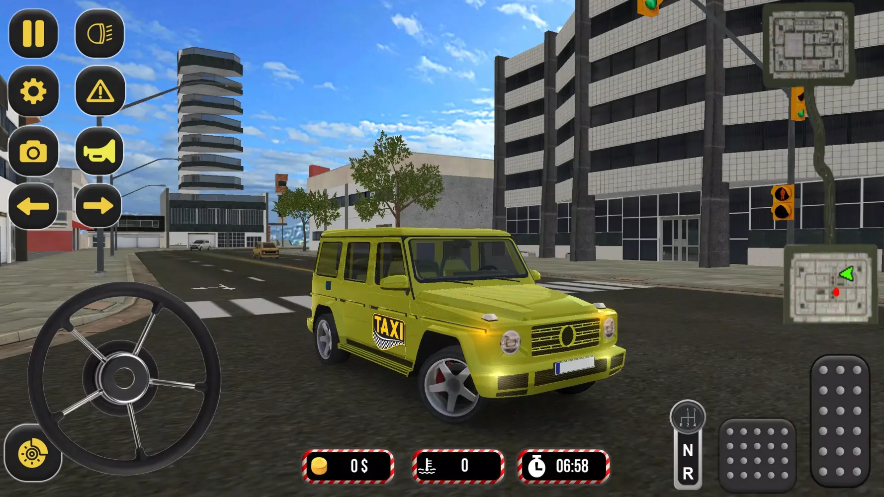 Скриншоты Luxury Taxi Simulator