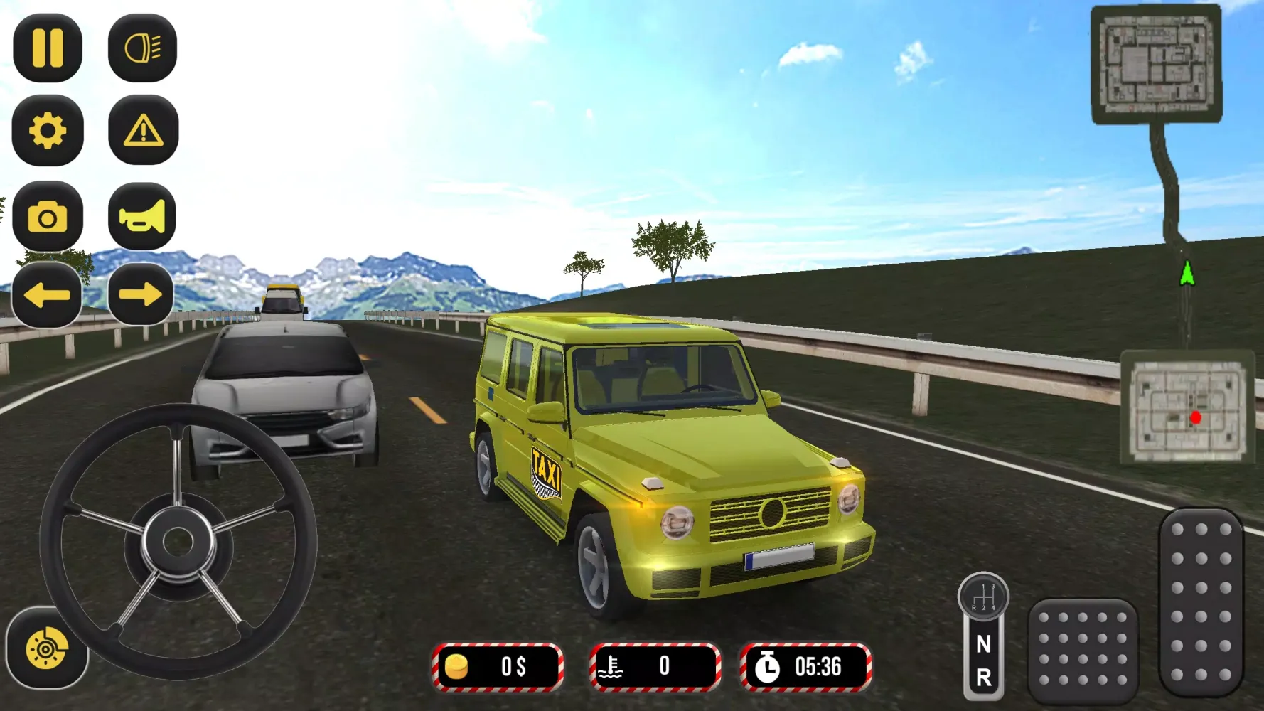 Скриншоты Luxury Taxi Simulator