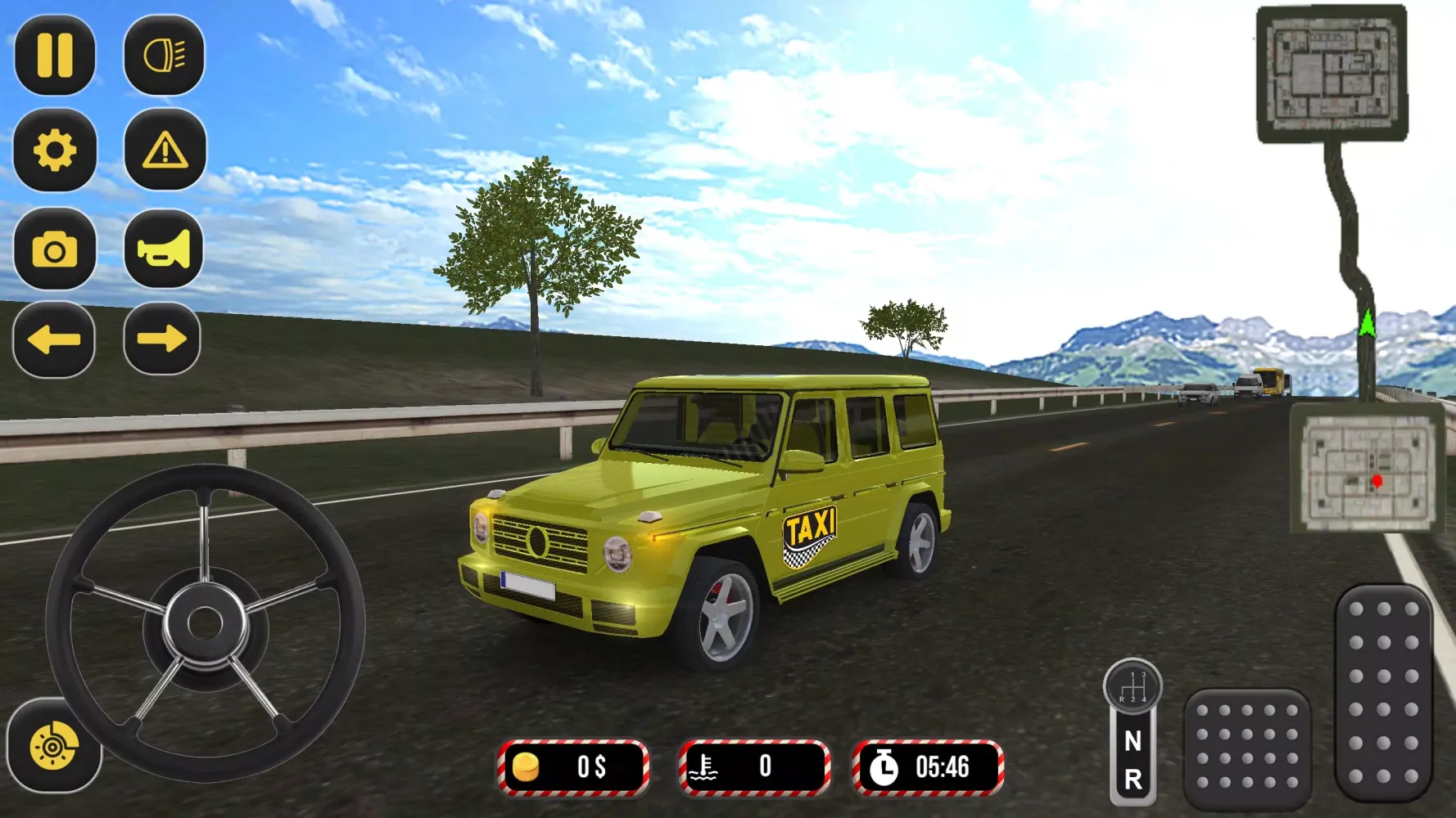 Скриншоты Luxury Taxi Simulator