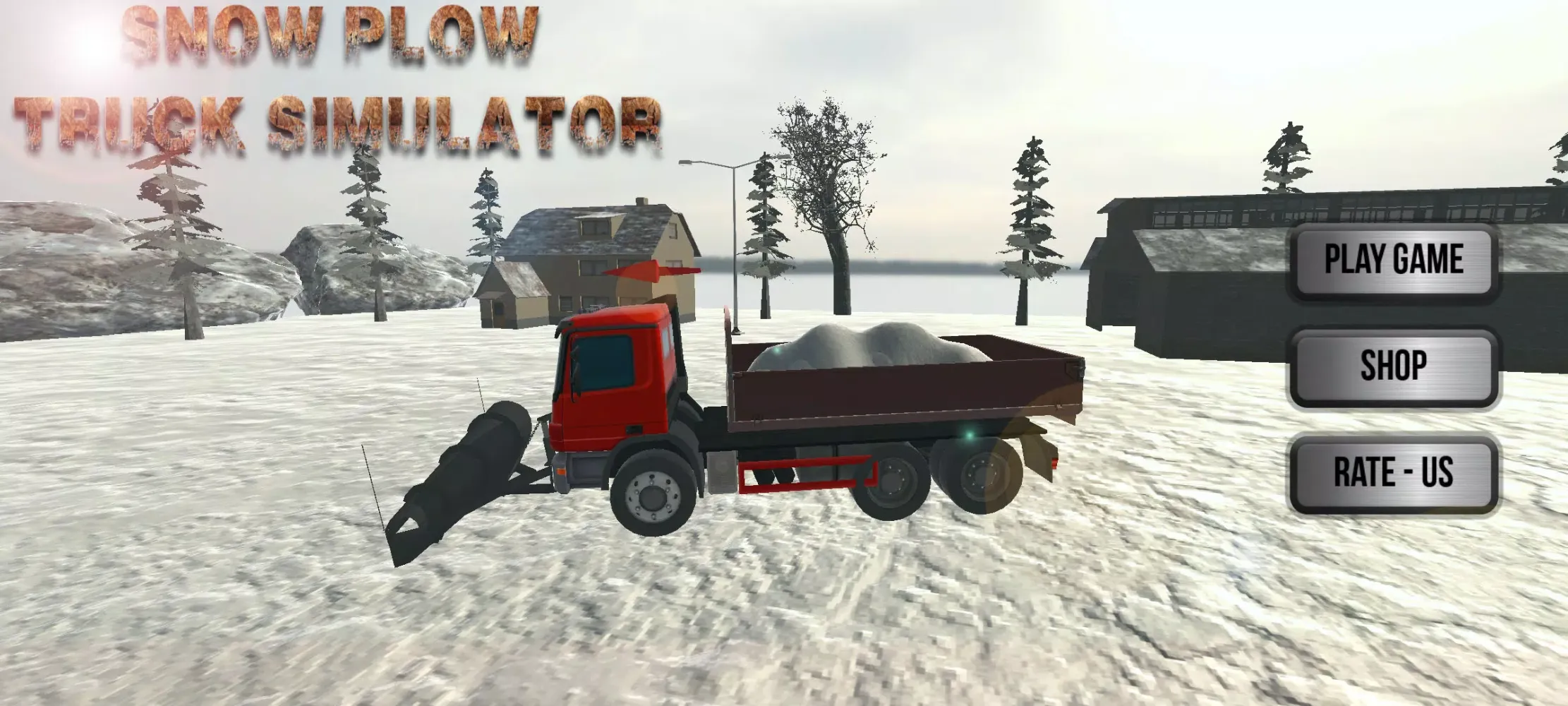 Скриншоты Snow Plow Truck Simulator