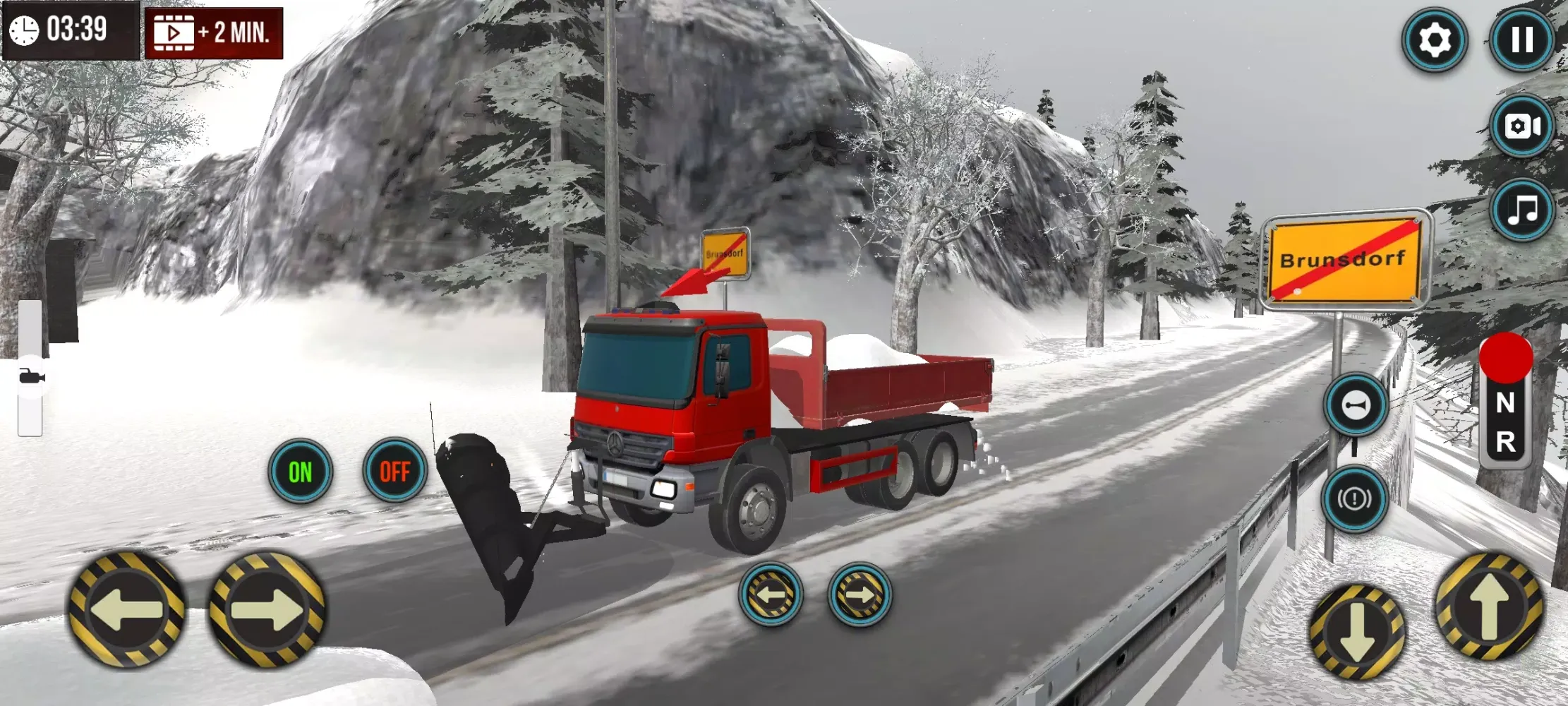 Скриншоты Snow Plow Truck Simulator