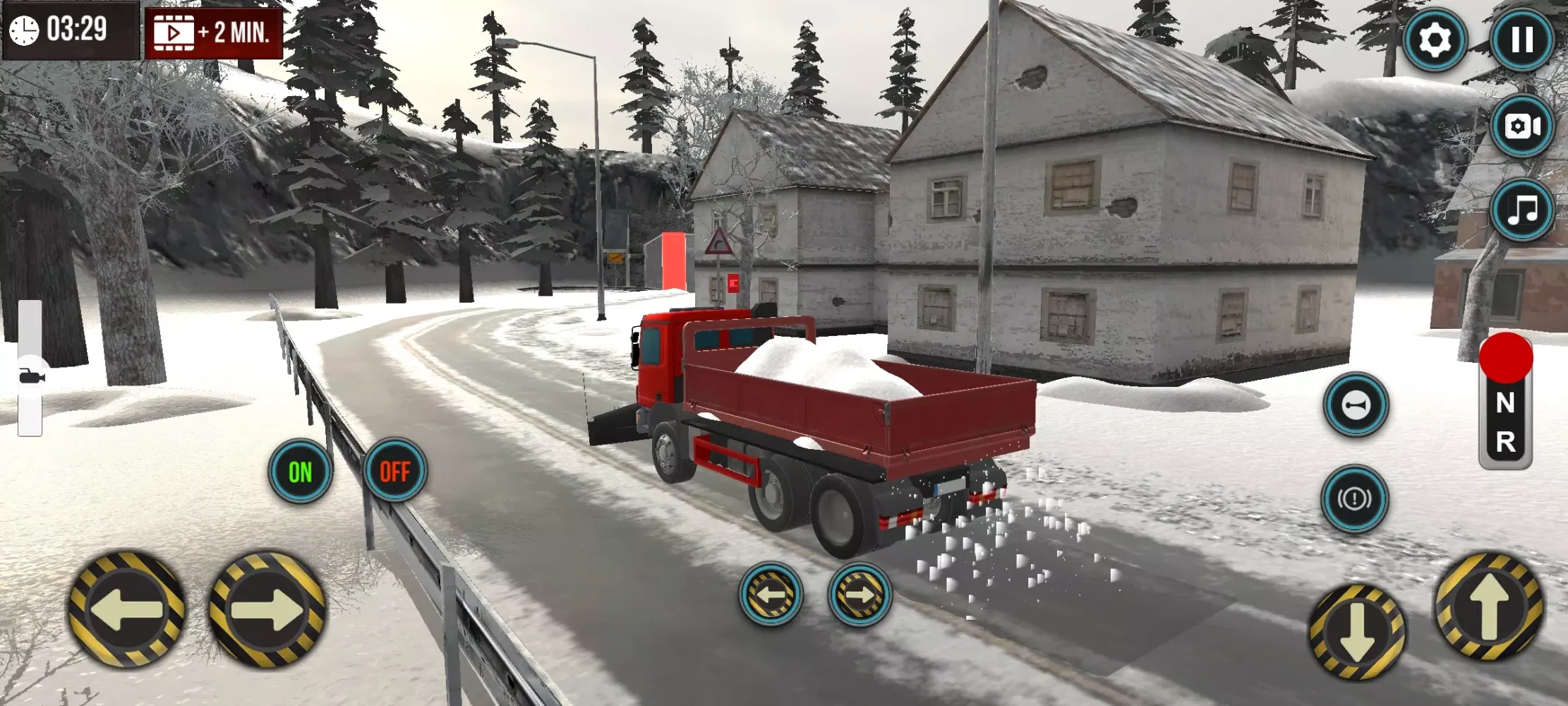Скриншоты Snow Plow Truck Simulator