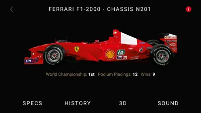 Capturas de pantalla de Schumacher. The Official App