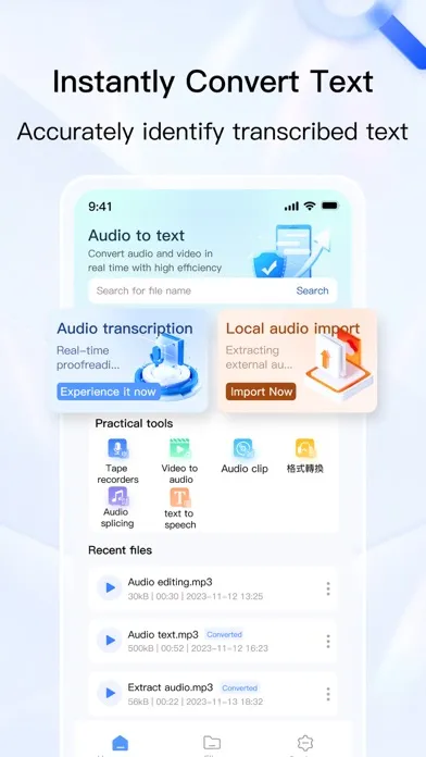 Captures d'écran de Voice Recorder-Audio Memos Pro
