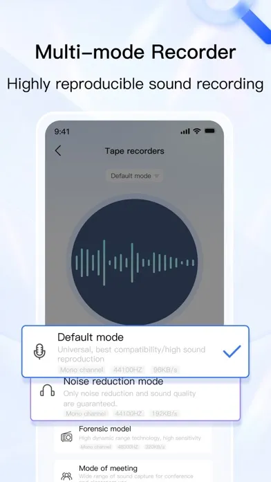 Captures d'écran de Voice Recorder-Audio Memos Pro