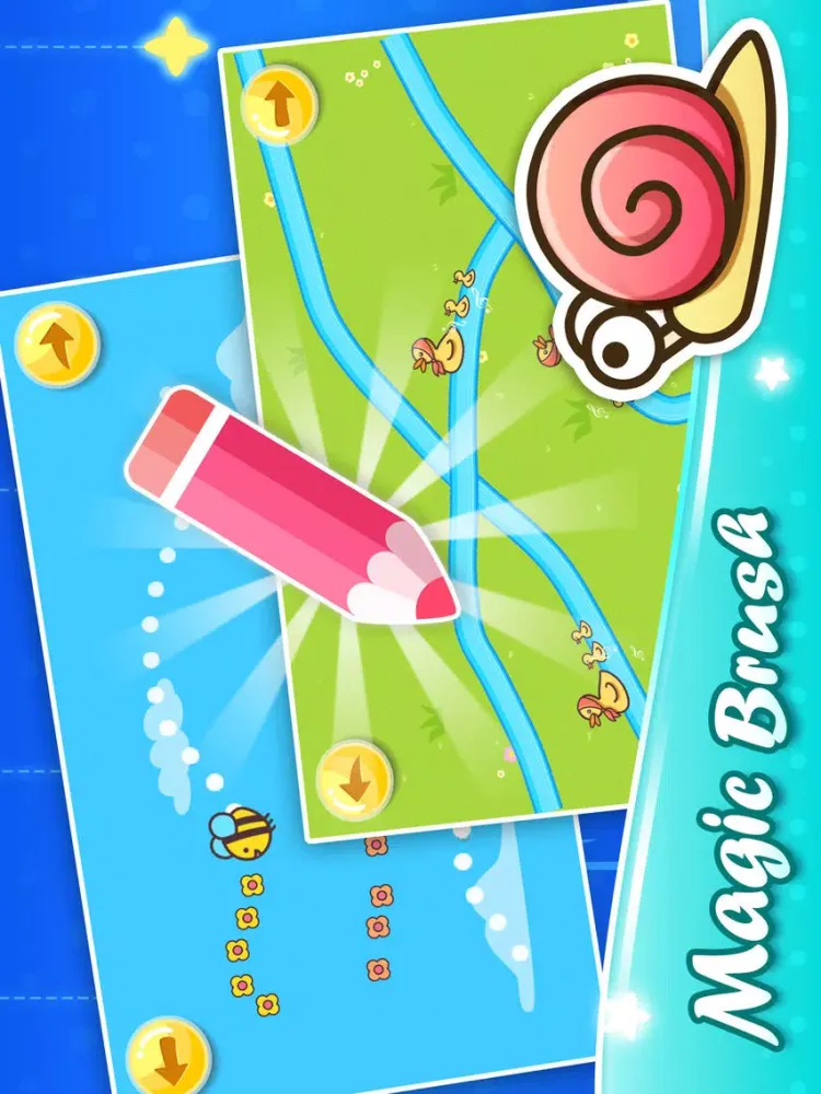 Screenshot di Fun Paint - Draw Animate Cartoon On Photo Game iPad 