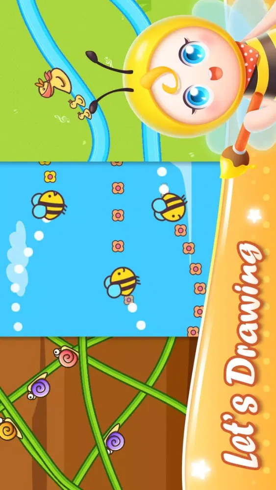 Screenshot di Fun Paint - Draw Animate Cartoon On Photo Game