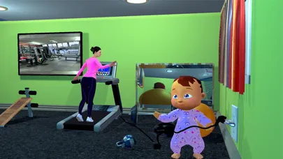 ภาพหน้าจอของ Baby Life Mother Simulator