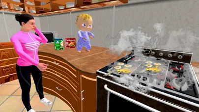 ภาพหน้าจอของ Baby Life Mother Simulator