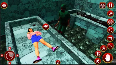 Captures d'écran de Scary Lady Doctor Hospital Sim