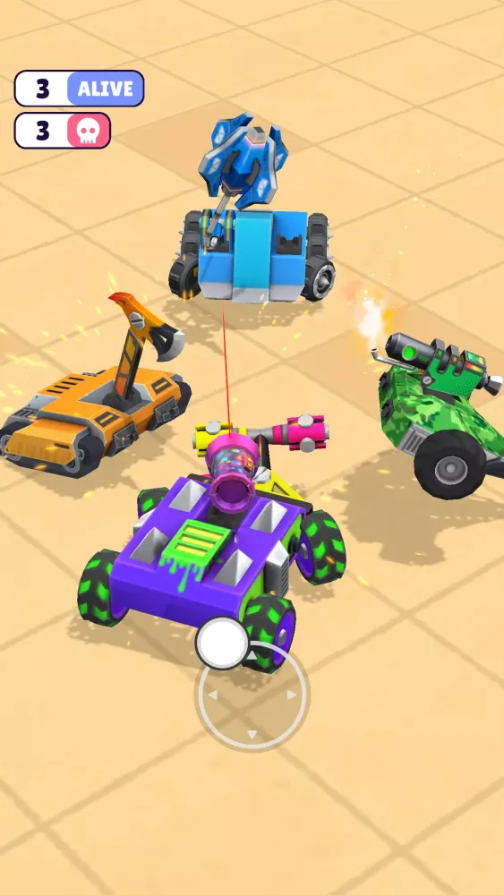 Capturas de tela do Pocket Bots