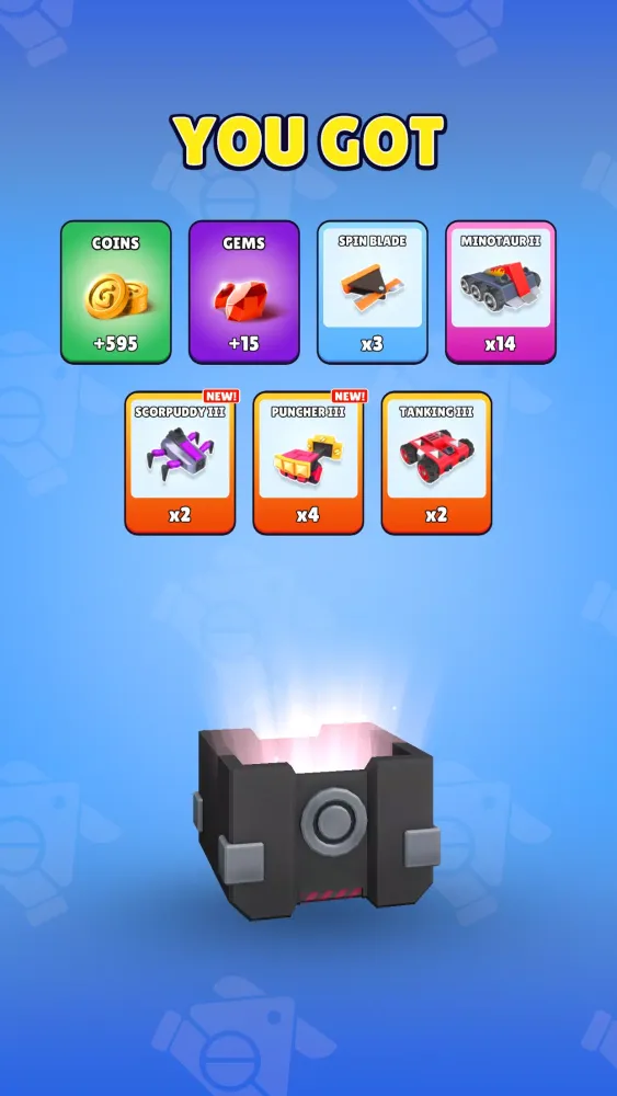 Capturas de tela do Pocket Bots