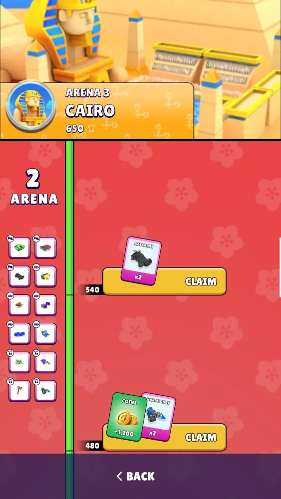 Capturas de tela do Pocket Bots