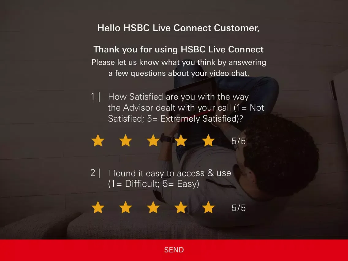 HSBC Live Connect iPad 應用截圖