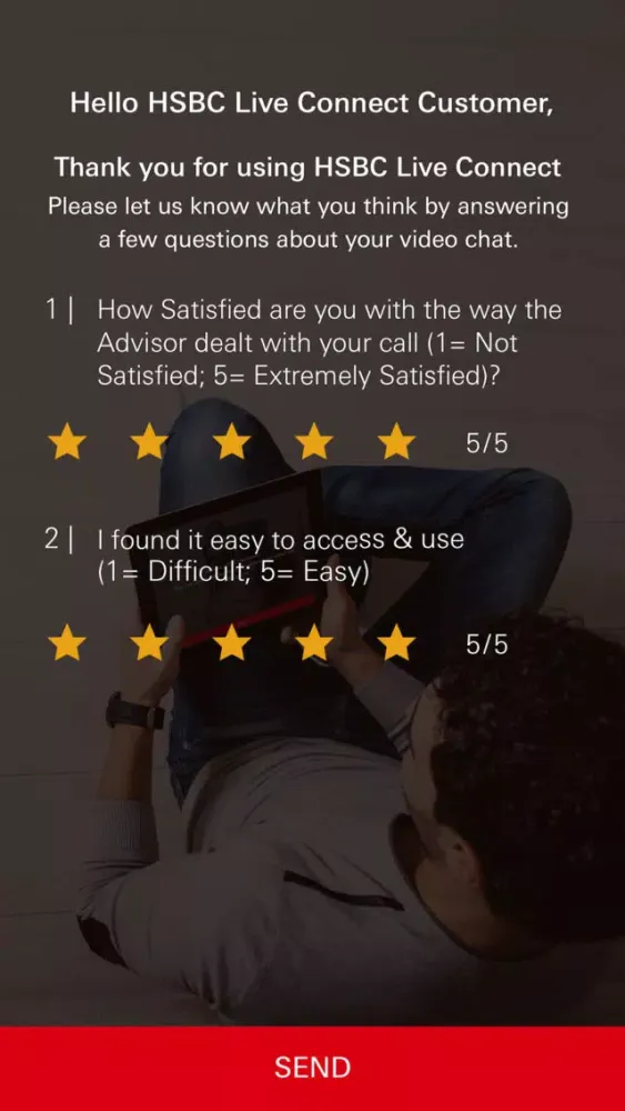 HSBC Live Connect應用截圖