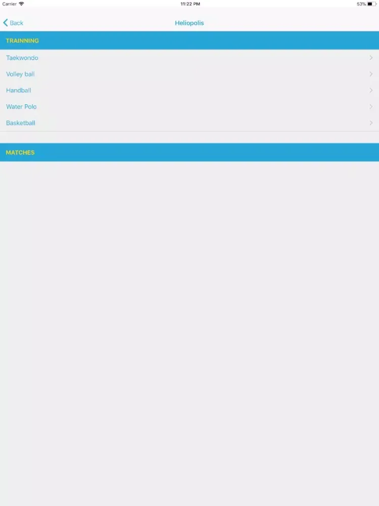 Capturas de pantalla de HSC - Heliopolis Sporting Club iPad 