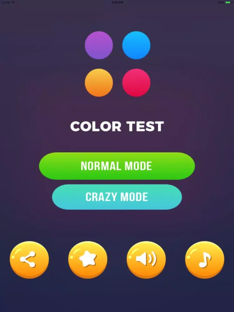 Color Test - perfect your eyes iPad  Ekran Görüntüleri