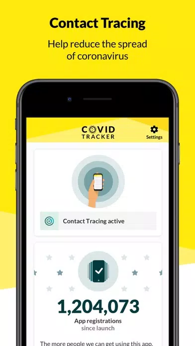 Tangkapan layar COVID Tracker Ireland