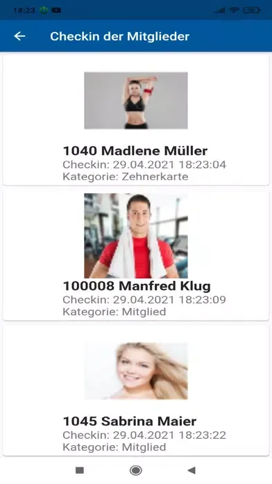 Captures d'écran de Studio Manager V2
