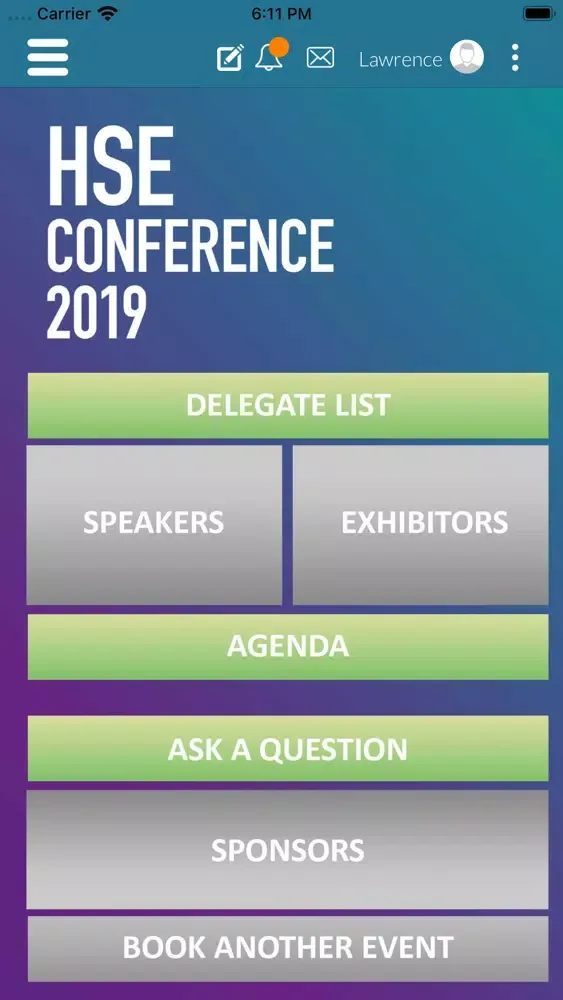Ảnh chụp màn hình của OGUK HSE Conference