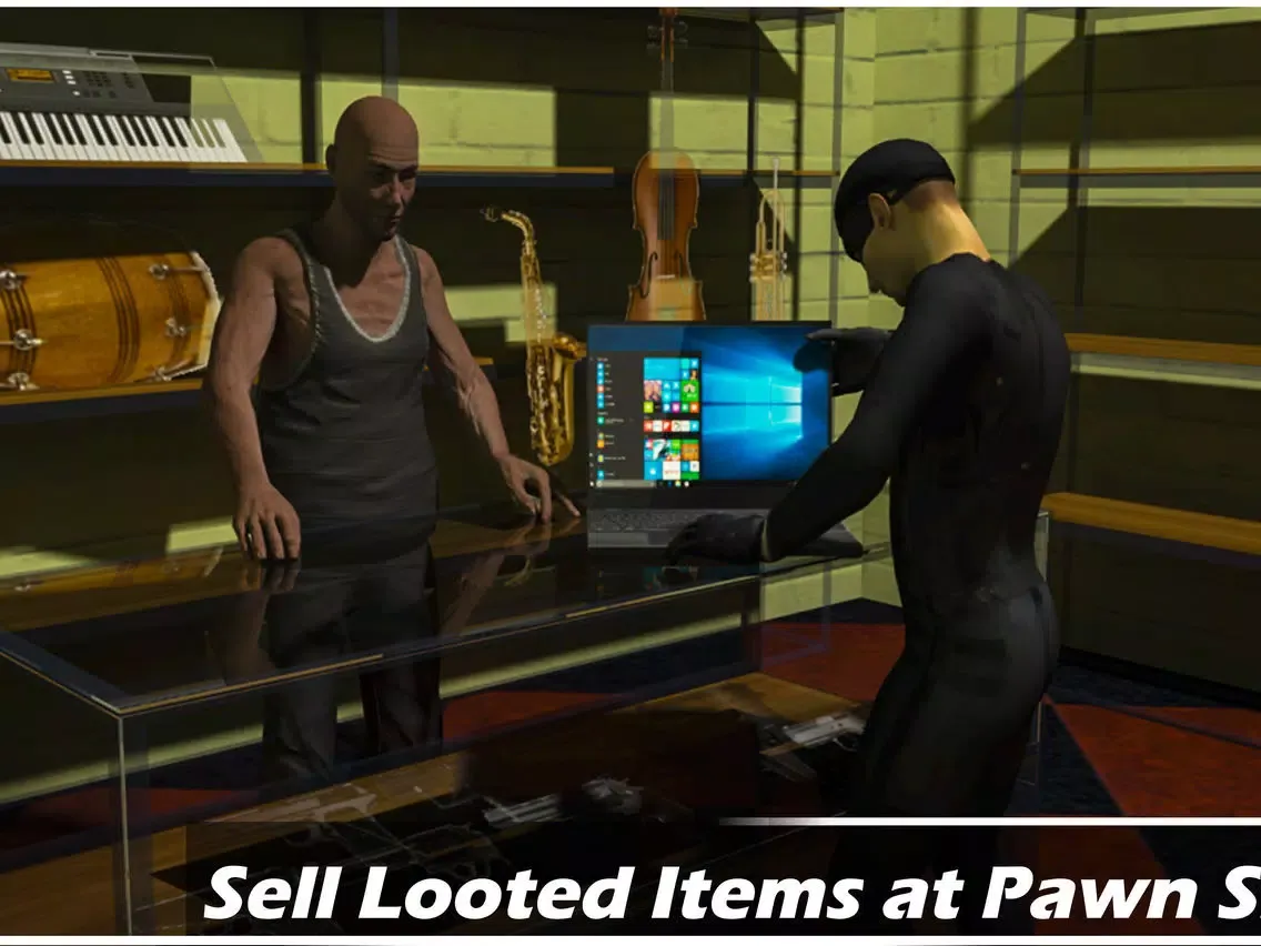 Burglar Sneak Madness Sim iPad  Screenshots