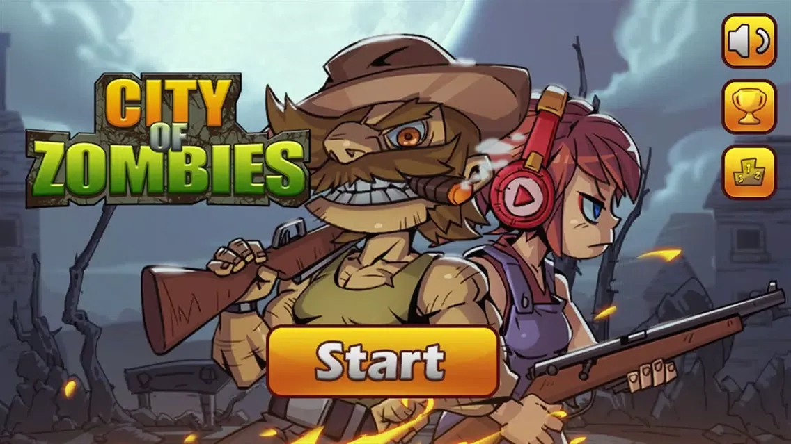 Capturas de tela do City of Zombies - terror alert