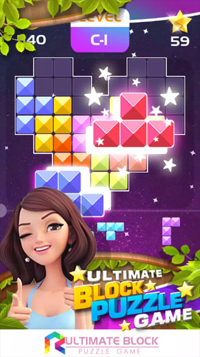Tangkapan layar Ultimate Block Puzzle Game