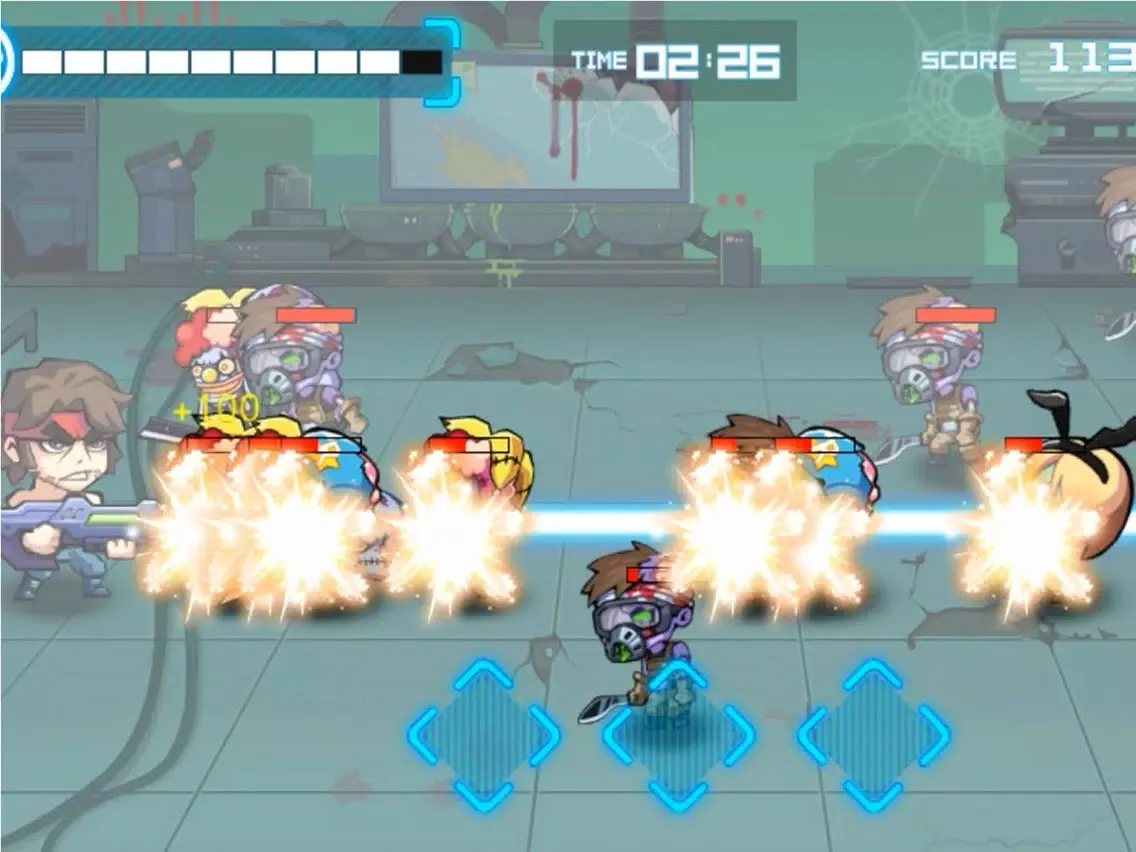 Capturas de pantalla de Hungry Zombie World——Crime City Shooting Games Sniper iPad 
