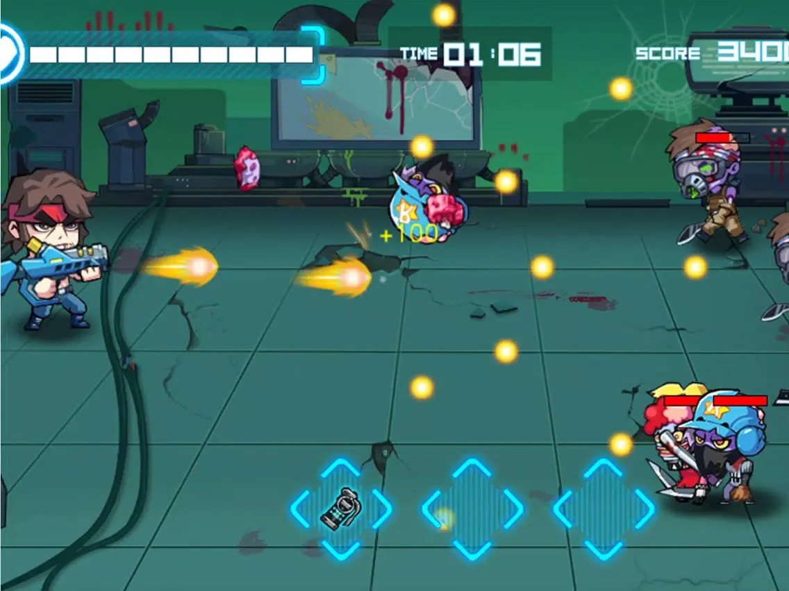 Capturas de pantalla de Hungry Zombie World——Crime City Shooting Games Sniper iPad 
