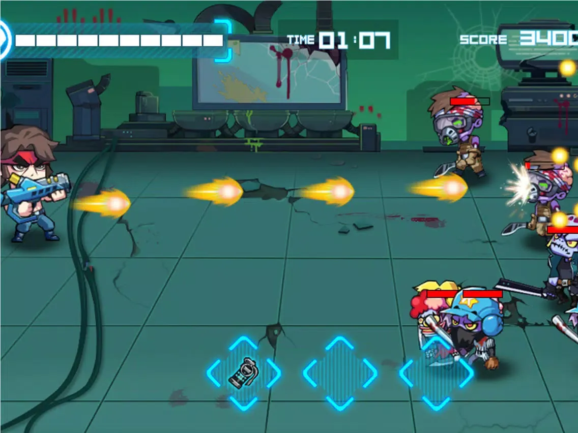 Capturas de pantalla de Hungry Zombie World——Crime City Shooting Games Sniper iPad 