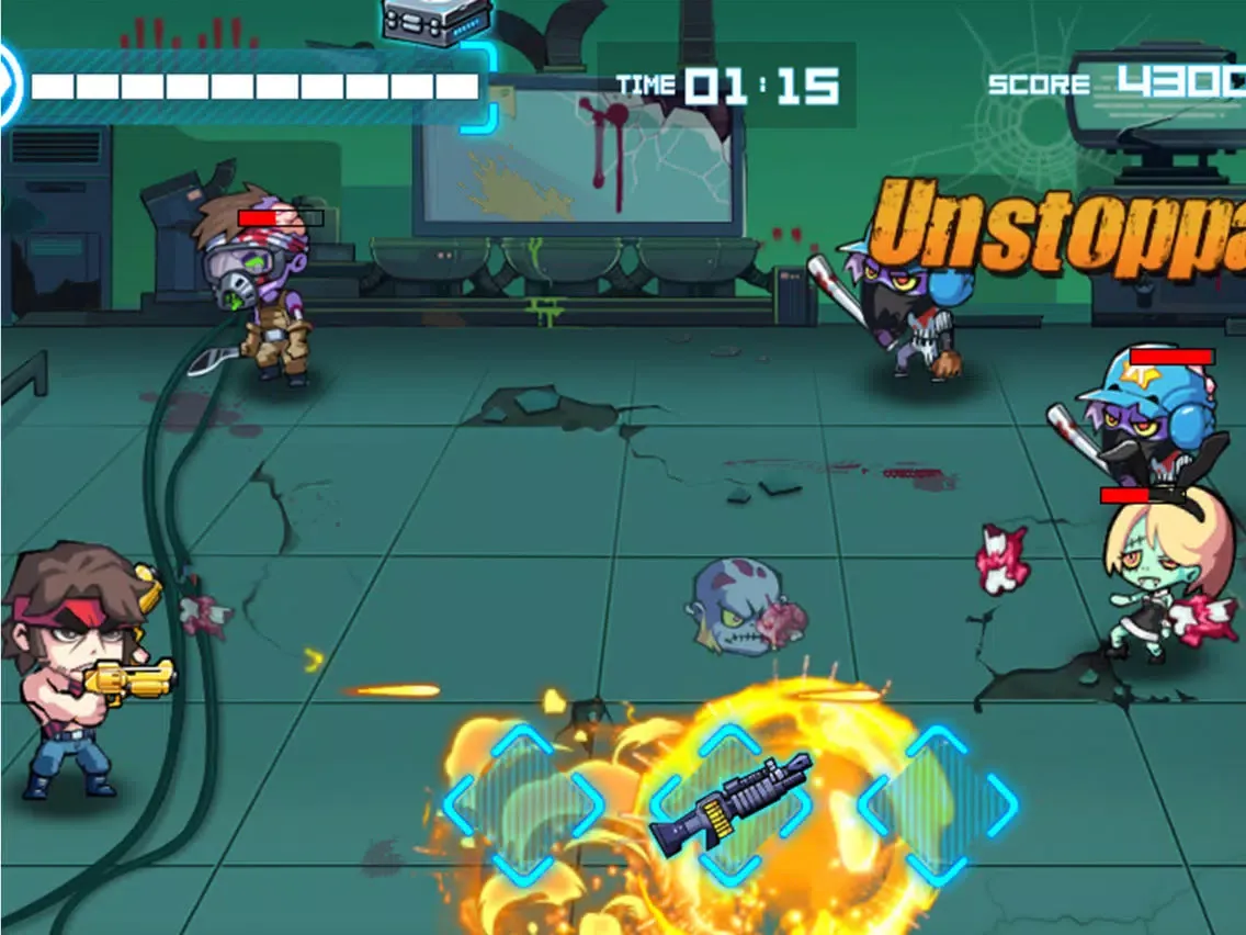 Capturas de pantalla de Hungry Zombie World——Crime City Shooting Games Sniper iPad 