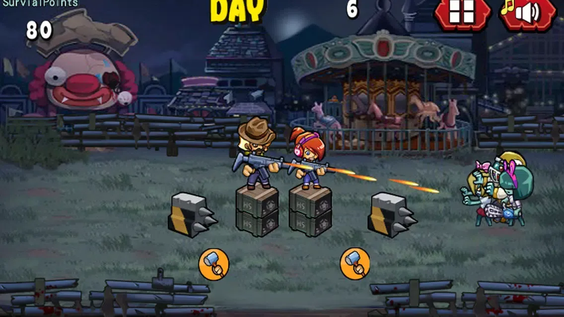 Capturas de tela do zombie smasher-Epic destruction machine