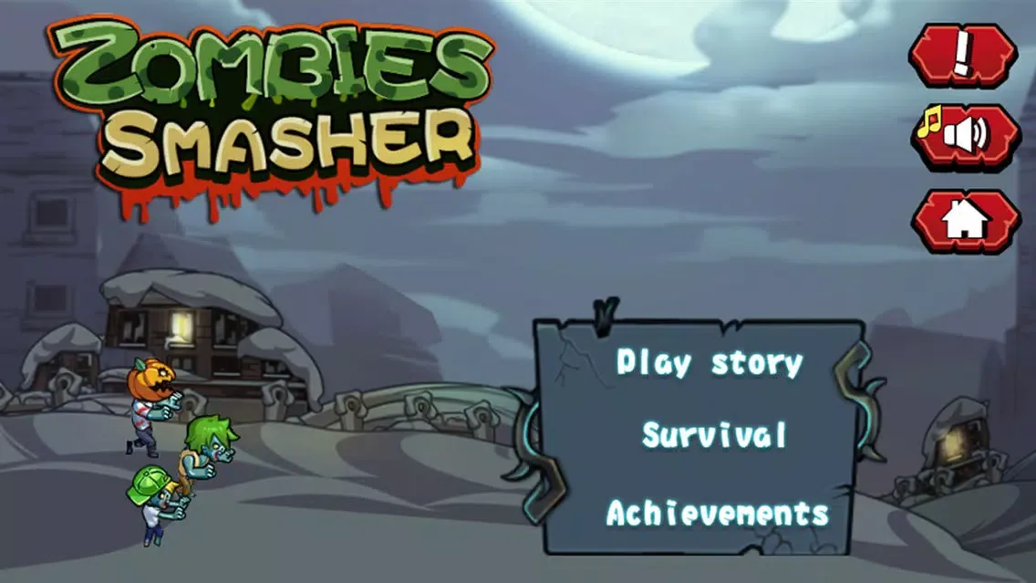 Capturas de tela do zombie smasher-Epic destruction machine