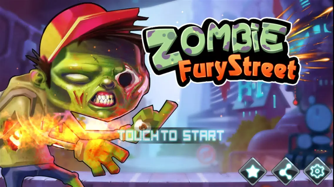 Zombie Fury Street - Free Shooting Games Ekran Görüntüleri