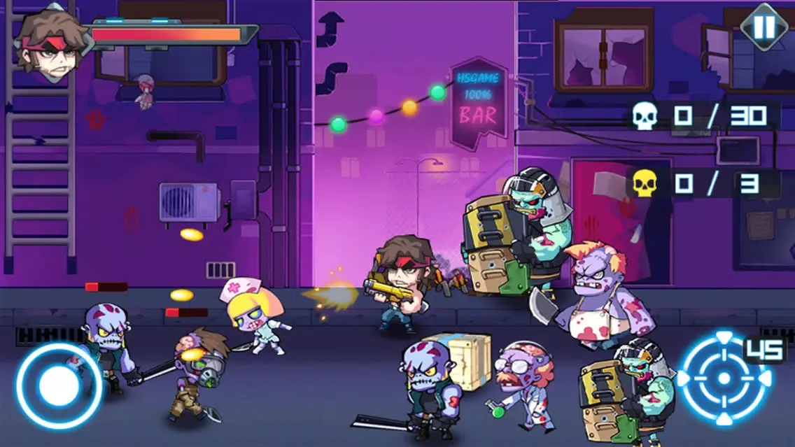 Zombie Fury Street - Free Shooting Games Ekran Görüntüleri